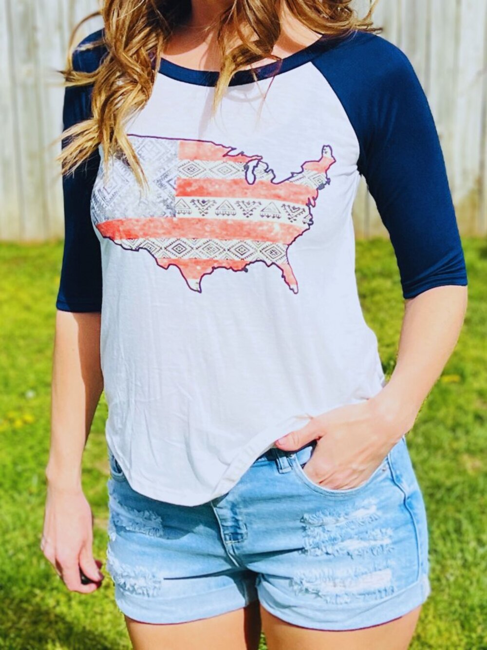 USA Raglan - Picture 4 of 7
